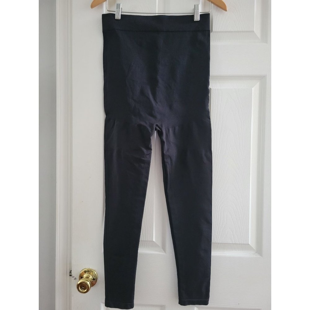 Blanqi Black Maternity Pregnancy Belly Support Legging size Medium work out Yoga - Picture 2 of 7